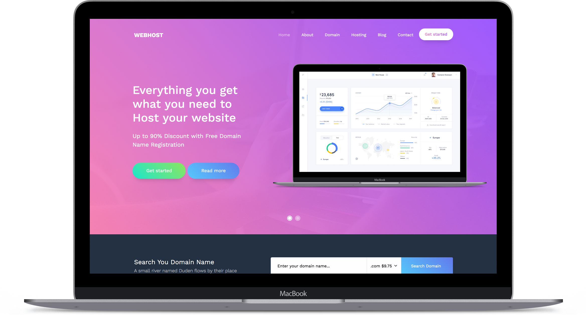 Effective VPS Hosting Dashboard Interface